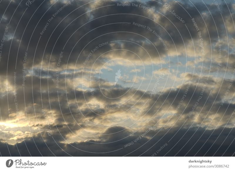 Wolken Himmel Umwelt Natur Landschaft nur Himmel Sommer Klima Klimawandel Wetter Schönes Wetter schlechtes Wetter Regen authentisch blau Stimmung Optimismus