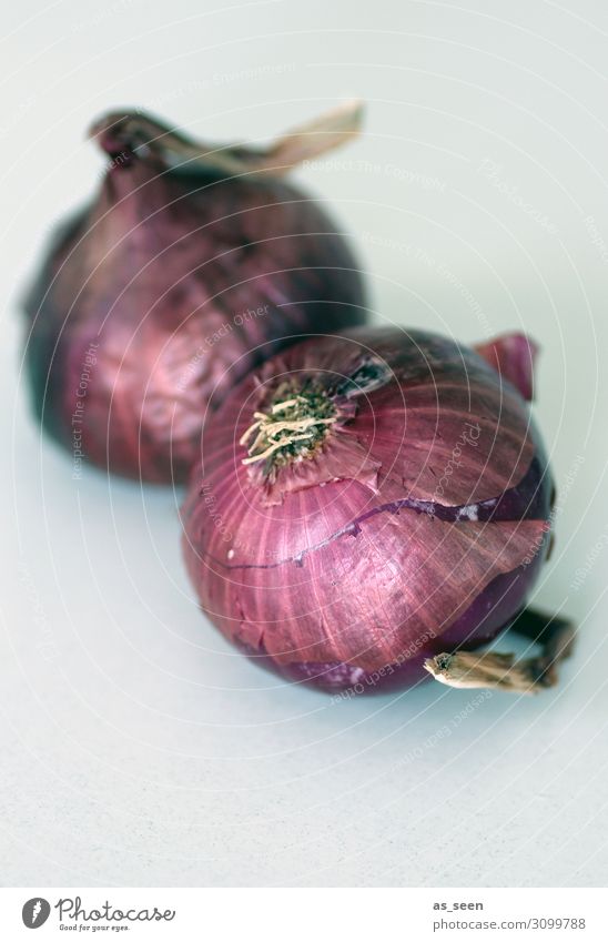 Rote Zwiebeln Lebensmittel Gemüse Zwiebelschale Ernährung Bioprodukte Vegetarische Ernährung harmonisch ruhig liegen dehydrieren natürlich braun rot