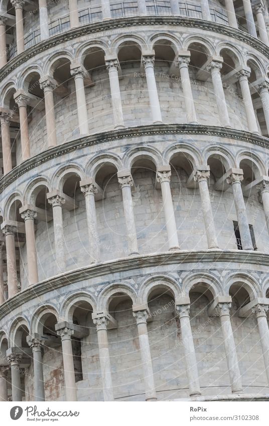 Der schiefe Turm von Pisa. Lifestyle Stil Design Ferien & Urlaub & Reisen Tourismus Ausflug Sightseeing Städtereise Bildung Erwachsenenbildung Wirtschaft