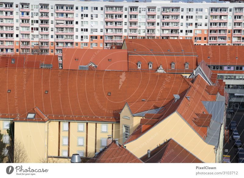 Schöner Wohnen Lifestyle Ferien & Urlaub & Reisen Ausflug Städtereise Häusliches Leben Hausbau Innenarchitektur Stadtzentrum Stadtrand Skyline Bauwerk Gebäude