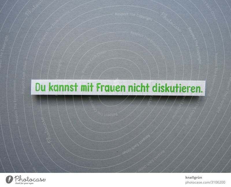 Du kannst mit Frauen nicht diskutieren. Gefühle Sachlichkeit Fakten Diskussionsrunde emotional Menschen Sachverstand Logik reden Argumente streiten laut