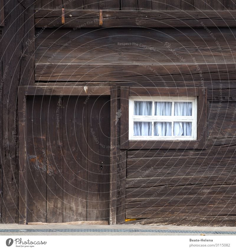 Schwarzwaldhaus Ferien & Urlaub & Reisen Häusliches Leben Landwirtschaft Forstwirtschaft Haus Gebäude Architektur Bauernhof Mauer Wand Fassade Fenster Tür Holz