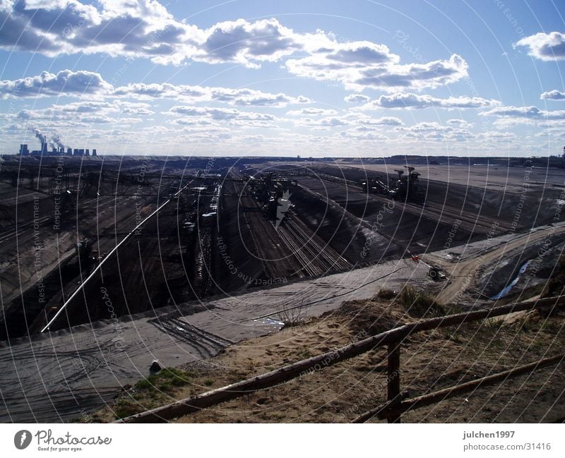 Mondlandschaft Wolken Maschine Himmel Erde Energiewirtschaft Sand