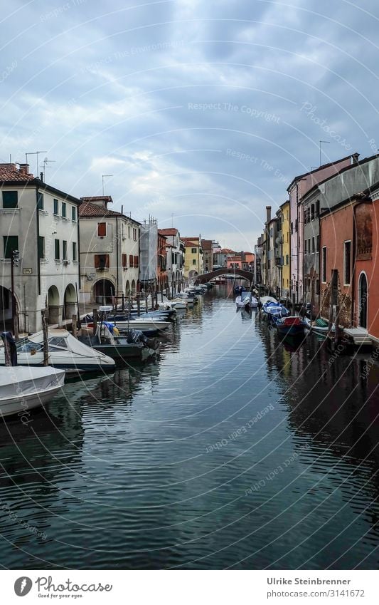 Chioggia Ferien & Urlaub & Reisen Tourismus Sightseeing Städtereise Italien Europa Dorf Fischerdorf Kleinstadt Hafenstadt Stadtzentrum Haus Bauwerk Gebäude