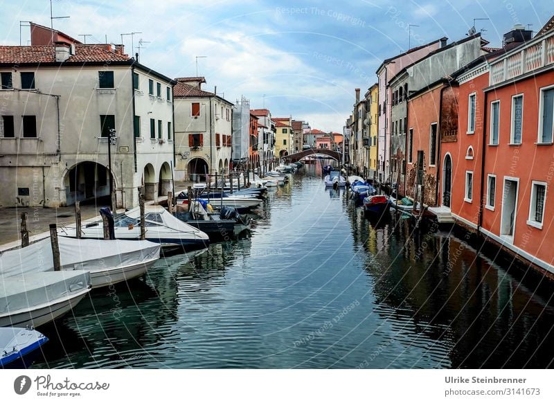 Chioggia Ferien & Urlaub & Reisen Tourismus Ausflug Sightseeing Städtereise Italien Europa Dorf Fischerdorf Kleinstadt Hafenstadt Stadtzentrum Altstadt Haus