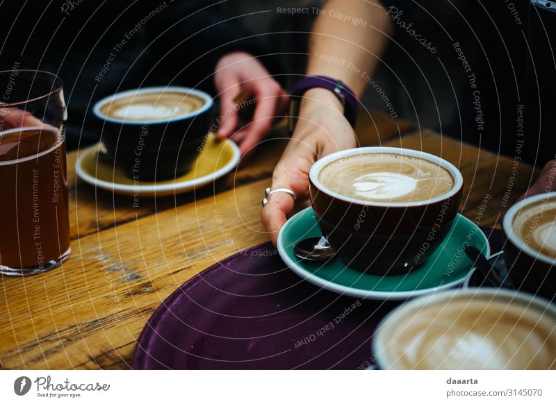 Frühlingskaffee II Getränk trinken Heißgetränk Kakao Kaffee Latte Macchiato Tasse Becher Lifestyle Stil Freude Leben harmonisch Freizeit & Hobby