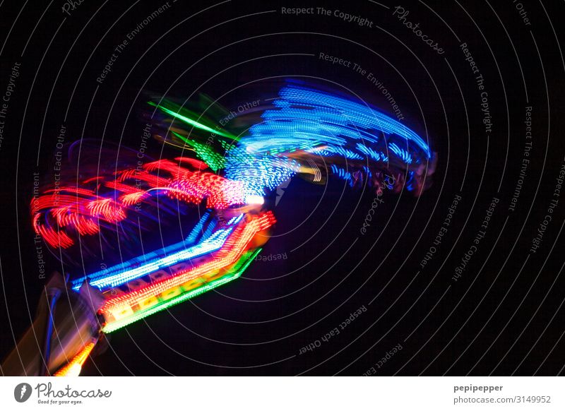 Karusselltanz Freizeit & Hobby Jahrmarkt Nachtleben Musik Maschine Unterhaltungselektronik Veranstaltung Nachthimmel Ornament Schilder & Markierungen Linie