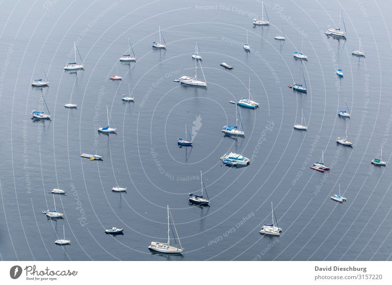 Boote Freizeit & Hobby Ferien & Urlaub & Reisen Ausflug Meer Insel Wellen Wasser Küste Schifffahrt Bootsfahrt Sportboot Jacht Segelboot Hafen Jachthafen blau