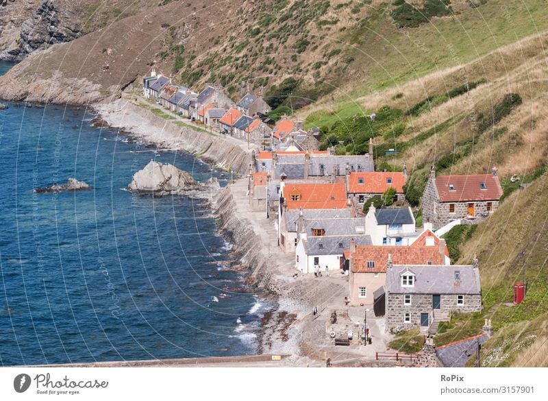 Crovie an der schottischen Nordseeküste. Lifestyle Stil Design Wellness Sinnesorgane Erholung Freizeit & Hobby Ferien & Urlaub & Reisen Tourismus Ausflug