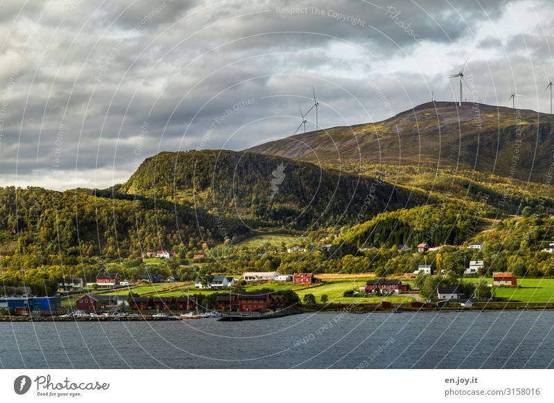 viel Gegend Ferien & Urlaub & Reisen Tourismus Ausflug Abenteuer Ferne Kreuzfahrt Umwelt Natur Landschaft Wolken Herbst Klima Klimawandel Hügel Berge u. Gebirge