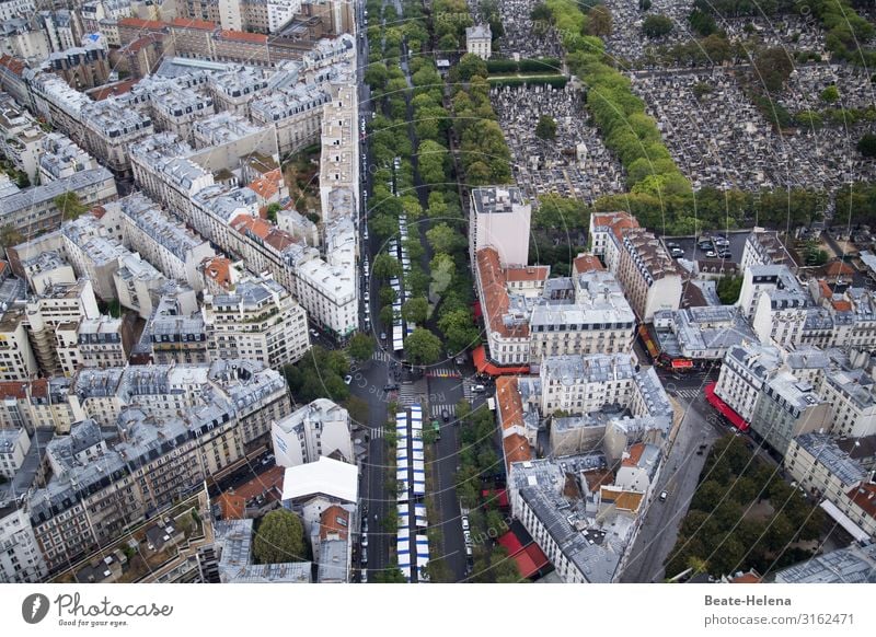 Paris Montparnasse Ferien & Urlaub & Reisen Wohnung Umwelt Park Friedhof Stadtzentrum Gebäude Verkehrswege Straße Stein Arbeit & Erwerbstätigkeit beobachten