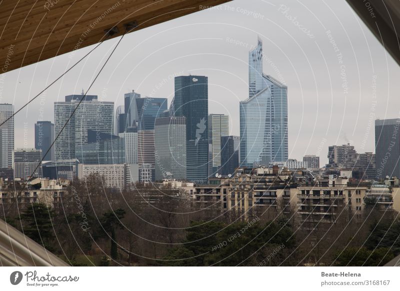 Paris als Ausschnitt Lifestyle Städtereise Wohnung Arbeitsplatz Wirtschaft Industrie Handel Dienstleistungsgewerbe Unternehmen Umwelt Himmel Hauptstadt