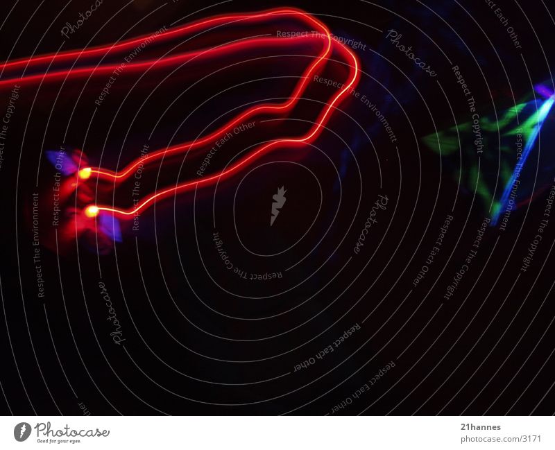 Surreal Lights Nacht Club Party Licht