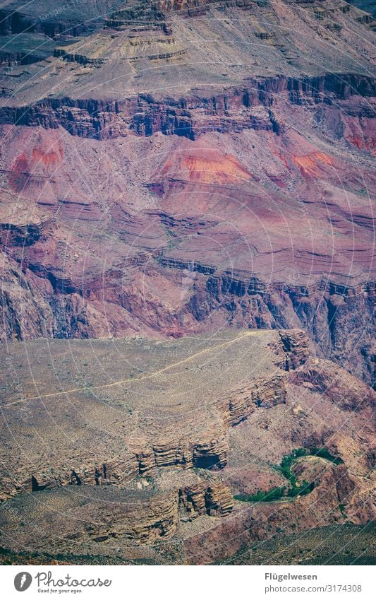 Grand Canyon III USA Nationalpark Staat Grand Canyon Mississippi Colorado River bunt Felsen Berge u. Gebirge Bergkette Herbst gigantisch Erfahrung Urlaub