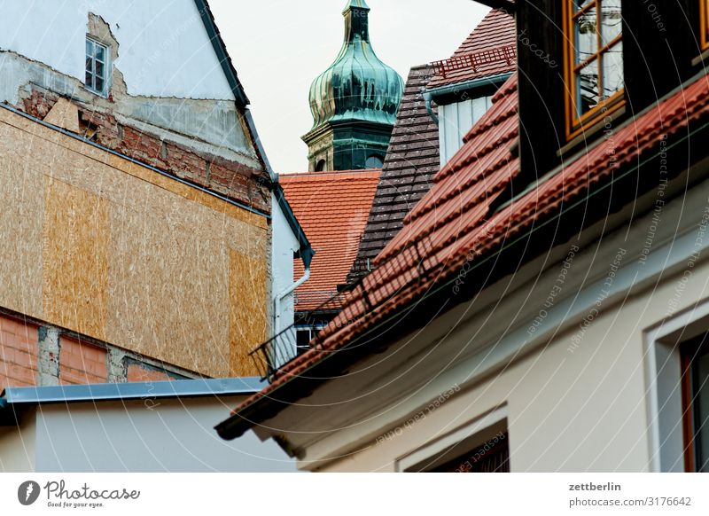 Ortskern Hohnstein Burg oder Schloss Dorf Elbsandsteingebirge Erholung hohnstein Kleinstadt schloß hohnstein Stadt Sächsische Schweiz wandern Dach Haus Wohnhaus