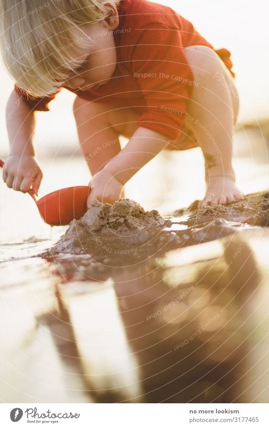 dig, dag, digedag Freizeit & Hobby Spielen Kind Kleinkind Kindheit Leben Wellen Küste Strand nah nass Wärme Ausdauer Natur Tourismus Ferien & Urlaub & Reisen