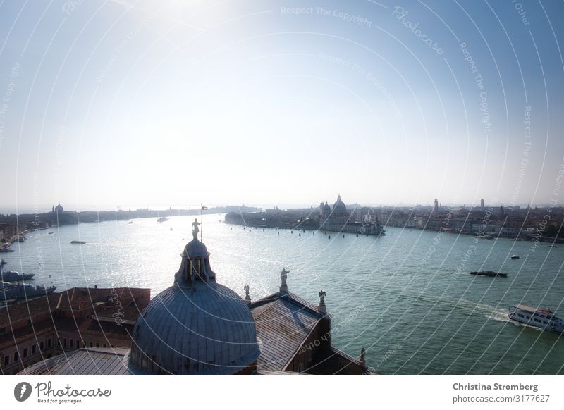 Sehnsucht nach Venedig San Giorgio Maggiore Stadt Hafenstadt Italien Europa Lagune Venice Venezia maritim Wasser verträumt Santa Maria della Salute Italy