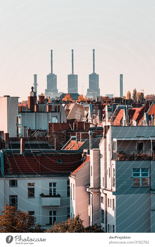 Berlins Panorama – Sicht aus Charlottenburg Ferien & Urlaub & Reisen Tourismus Ausflug Abenteuer Ferne Freiheit Sightseeing Städtereise Haus Hochhaus Bauwerk