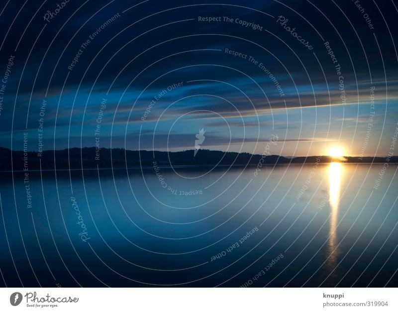 horizon Umwelt Natur Landschaft Urelemente Luft Wasser Himmel Wolken Nachthimmel Horizont Sonne Sonnenaufgang Sonnenuntergang Sonnenlicht Sommer Wetter