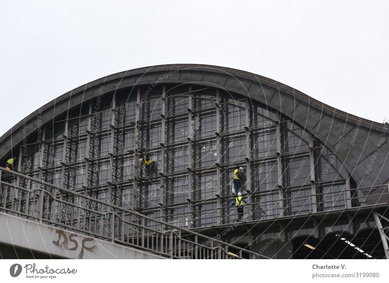 Putzkolonne | UT HH19 Arbeit & Erwerbstätigkeit Le Parkour Industriekletterer Arbeitsplatz Dienstleistungsgewerbe Team Mensch maskulin Erwachsene Leben 4