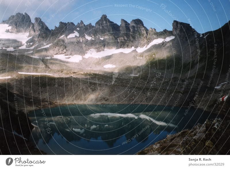 Gebirgssee See Berge u. Gebirge Wildsee Graue Hörner Gebirgssommer