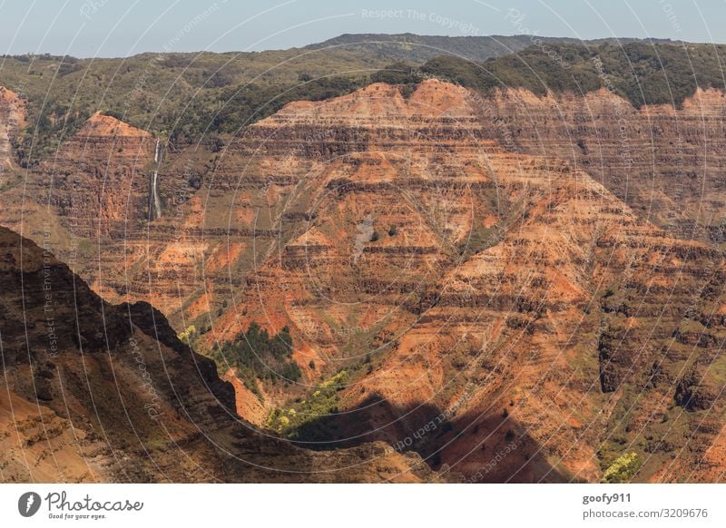 Waimea Canyon Kauai/Hawaii Ferien & Urlaub & Reisen Tourismus Ausflug Abenteuer Ferne Freiheit Insel Umwelt Natur Landschaft Erde Sand Himmel Horizont