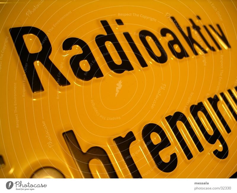 Radioaktiv Radioaktivität gefährlich Laser Wissenschaften Schilder & Markierungen bedrohlich Energiewirtschaft Schutz Atom