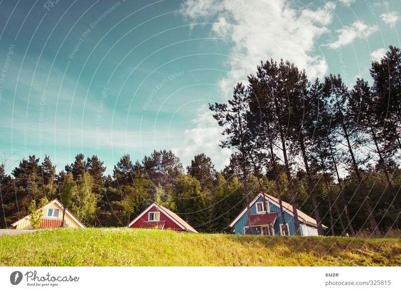 3-2-1 ... meins! Lifestyle Erholung ruhig Ferien & Urlaub & Reisen Freiheit Sommerurlaub Häusliches Leben Haus Umwelt Natur Landschaft Himmel Wolken Klima