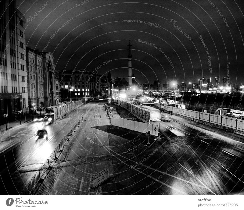 Booming Asia Shanghai China Asien Stadt Stadtzentrum Verkehr Verkehrswege Straßenverkehr Güterverkehr & Logistik Wachstum Wandel & Veränderung Wege & Pfade