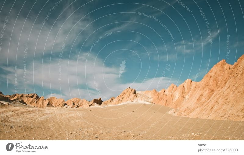 Sandberge Ferien & Urlaub & Reisen Abenteuer Sommer Umwelt Natur Landschaft Urelemente Erde Luft Himmel Wolken Horizont Klima Wetter Schönes Wetter Wärme Dürre