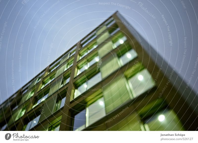 Tilt & Shift Sheffield II England Großbritannien Stadt Stadtzentrum Skyline Haus Hochhaus Bankgebäude Bauwerk Gebäude Architektur bedrohlich Hochhausfassade