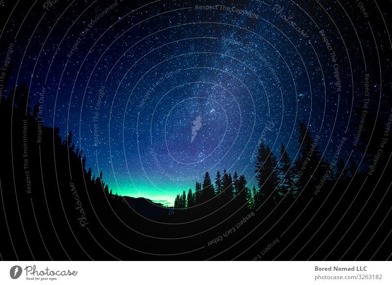 Aurora Borealis Milchstraße Design Ferien & Urlaub & Reisen Tourismus Abenteuer Sightseeing Expedition Camping Sommer Sommerurlaub Berge u. Gebirge wandern