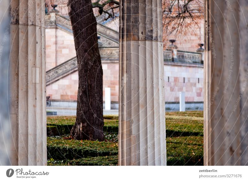 Alte Nationalgalerie Architektur Berlin Deutschland Hauptstadt Stadtzentrum Berlin-Mitte Tourismus Stadtleben Kunst Kultur Ausstellung Museum Kunstgalerie