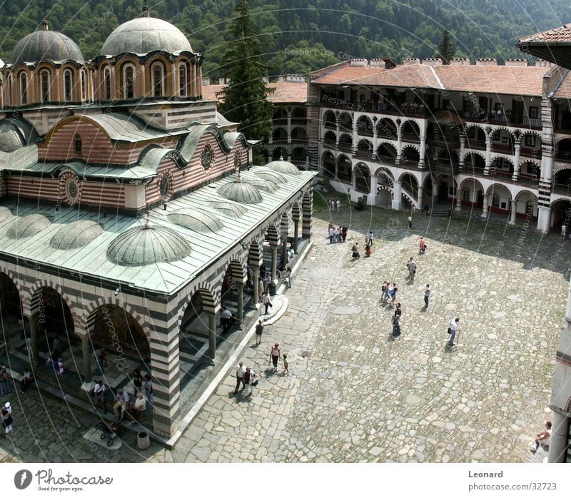 Rila Kloster, Bulgaria Religion & Glaube Bauwerk Kultur Kunst Mensch Tourist Gotteshäuser bulgaria church temple monastery monastic monk cloister Architektur