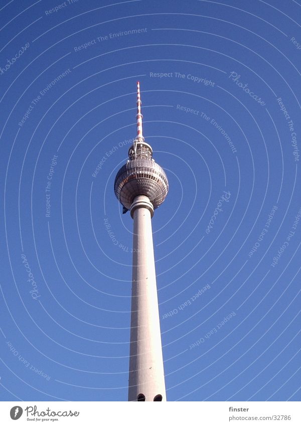 Fernsehturm Alexanderplatz Fernsehen Freizeit & Hobby Himmel Berlin Ohr