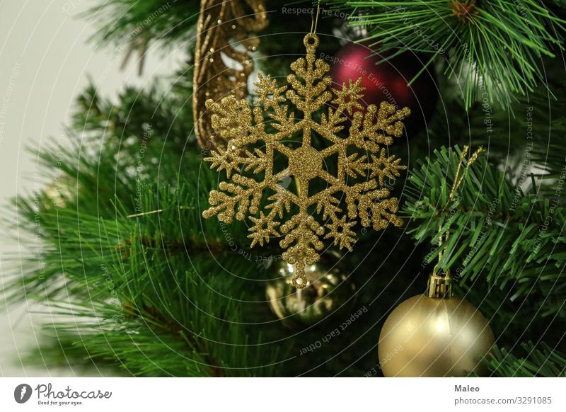 Weihnachtsbaumschmuck abstrakt Hintergrundbild Kugel hell Feste & Feiern Weihnachten & Advent mehrfarbig Dezember Dekoration & Verzierung Design festlich