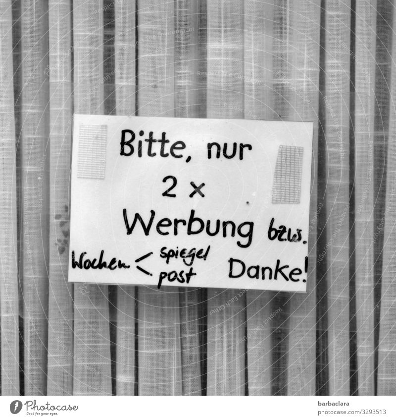 Geschriebenes | Sonderwünsche Häusliches Leben Vorhang Handel Haus Gebäude Fenster Tür Glas Schriftzeichen Schilder & Markierungen lesen schreiben lustig nerdig