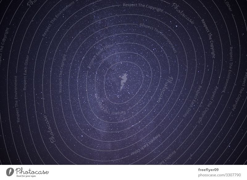 Nachthimmel mit Sternen und der Milchstraße Tapete Wissenschaften Kunst Natur Himmel nur Himmel Wolkenloser Himmel dunkel blau schwarz Weltall Milchstrasse