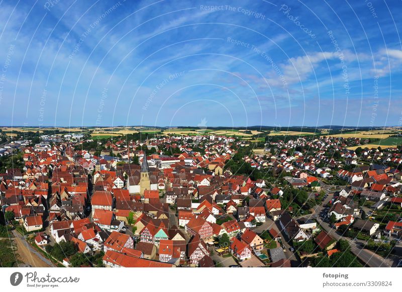 Eppingen schön Tourismus Ausflug Sightseeing Städtereise Sommer Sonne Wetter Stadt Altstadt Architektur Sehenswürdigkeit Wahrzeichen Denkmal historisch blau