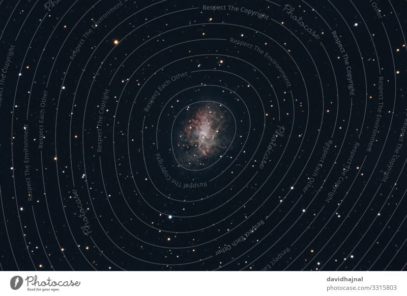 Krebsnebel Teleskop Technik & Technologie Wissenschaften Fortschritt Zukunft High-Tech Raumfahrt Astronomie Kunst Natur Himmel nur Himmel Wolkenloser Himmel