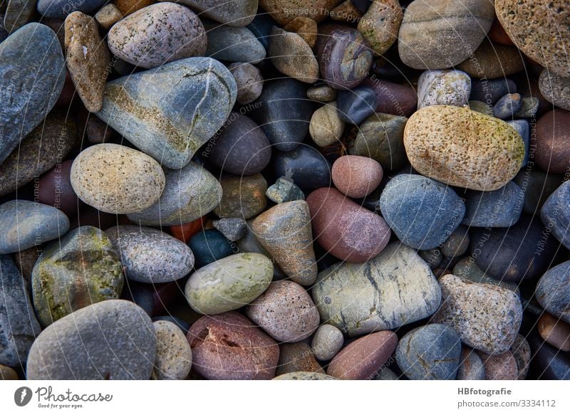 Bunte Steine Natur Landschaft Küste Seeufer Meer Kraft Kunst träumen Ferien & Urlaub & Reisen Gedanke Kieselsteine Kieselstrand mehrfarbig ruhig Ruhepunkt