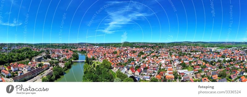 Rottenburg am Neckar schön Tourismus Ausflug Ferne Sightseeing Städtereise Sommer Sonne Wetter Stadt Altstadt Brücke Architektur Sehenswürdigkeit Wahrzeichen