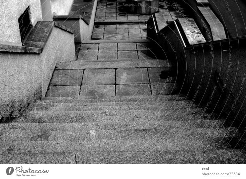 stairway Architektur Treppe Stein alt abgang