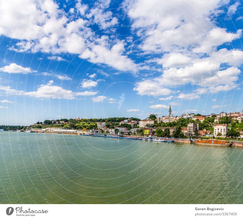 Belgrad, Serbien Ferien & Urlaub & Reisen Fluss Europa Stadt Stadtzentrum Altstadt Skyline Gebäude Architektur alt Wahrzeichen Wasser Großstadt Stadtbild