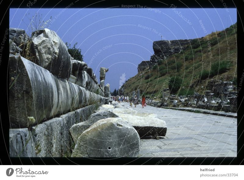 kuretenstrasse Türkei Ephesos Archäologie historisch kleinasien Vergangenheit