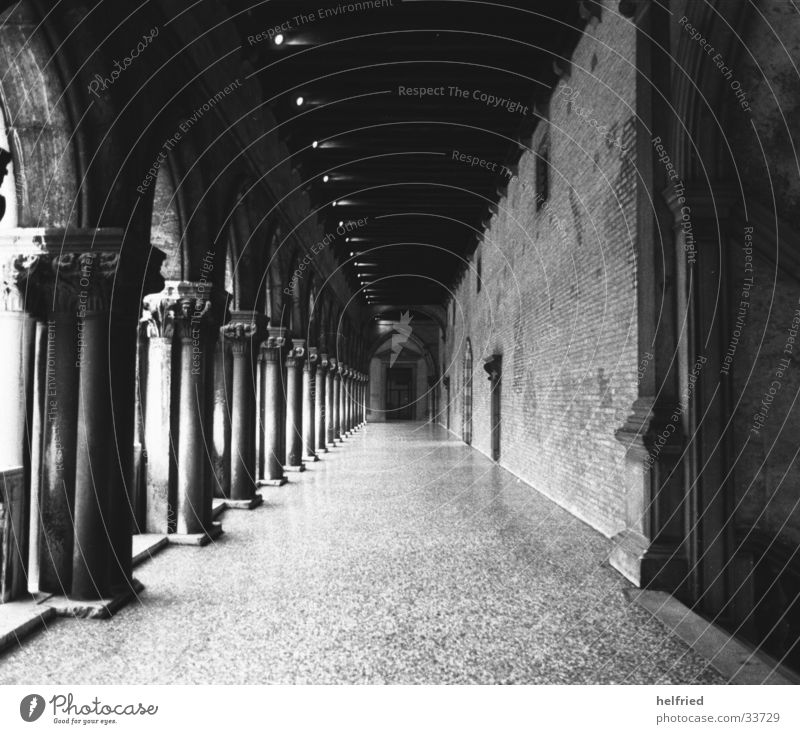 palazzo di dogi Europa Italien Venedig San Marco Basilica Foyer Architektur Gang