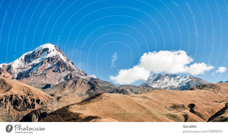 Ferien & Urlaub & Reisen Tourismus Ausflug Schnee Berge u. Gebirge Tapete Natur Landschaft Pflanze Himmel Wolken Herbst Gras Hügel Felsen Stein kalt braun gelb