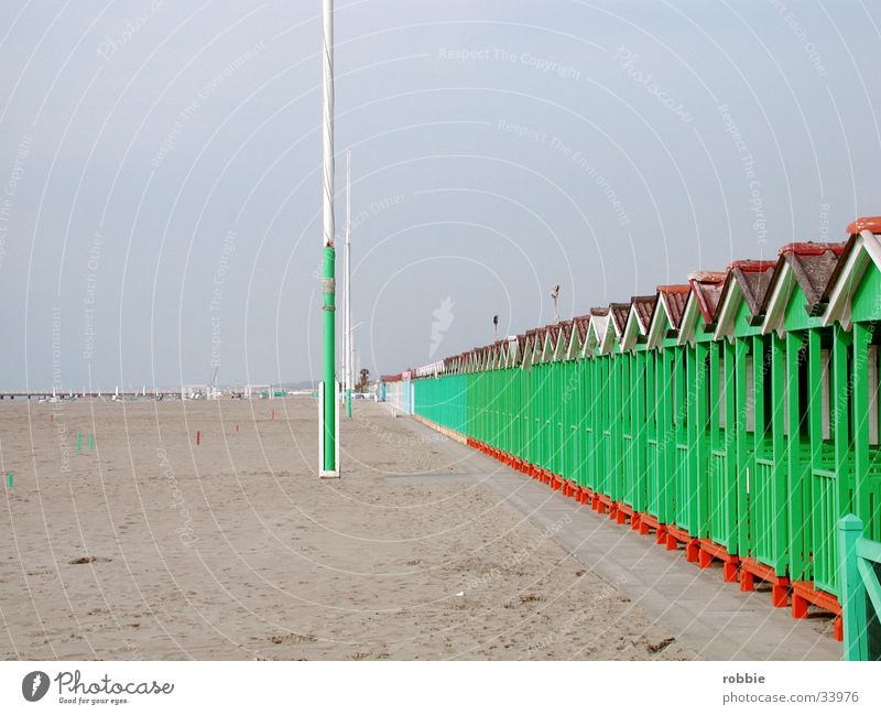 Umkleiden Toskana Strand Herbst Europa