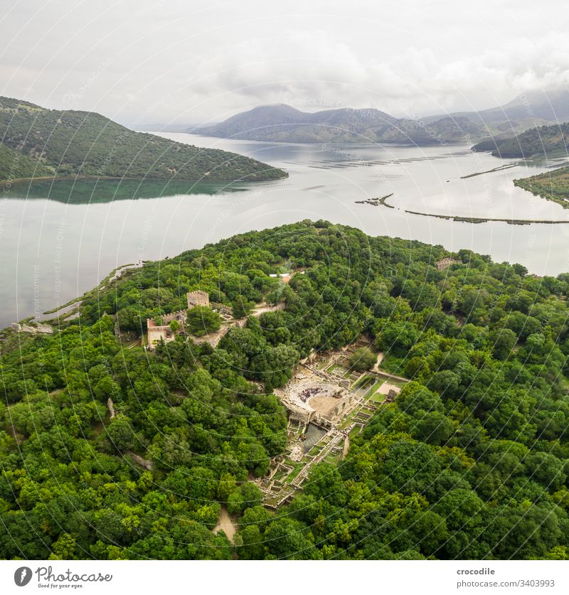 Butrint National Park Theater Akropolis Nationalpark Festung Antike Stätte Meer albanien Römer Fähre roadtrip Reisefotografie venezianisch Weltkulturerbe