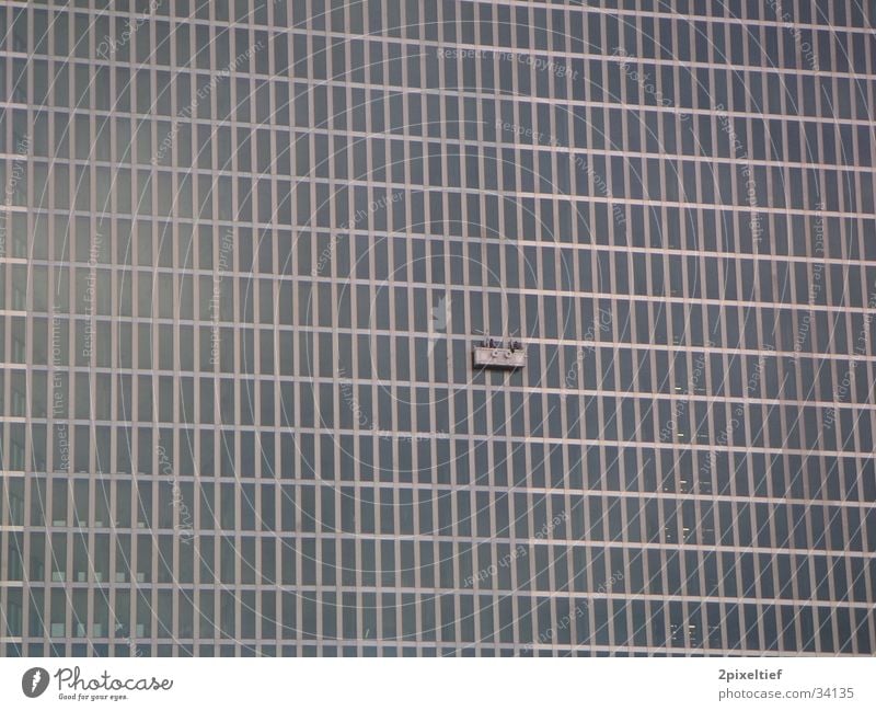 HighLight Munich Business Towers #4 Hochhaus Stahl Beton grau Fenster Gebäudereiniger Architektur Glas Bildausschnitt Fensterfront Hochhausfassade Glasfassade